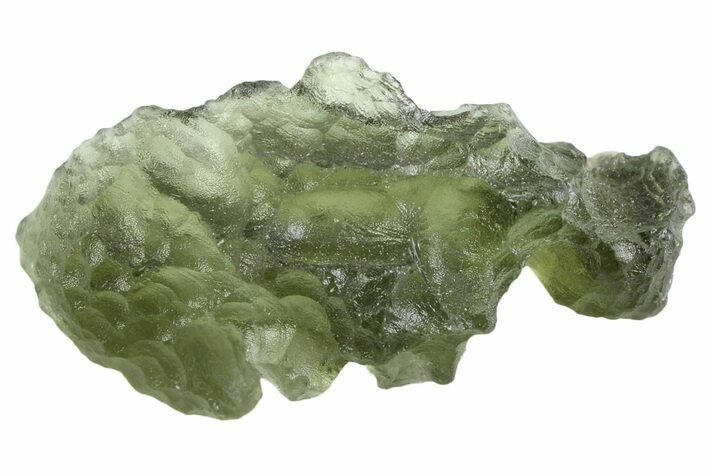 Green Moldavite Tektite ( g) - Czech Republic #359431
